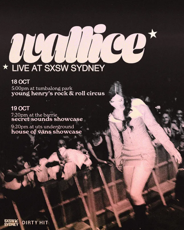 Wallice. Australia Tour Poster Designs.