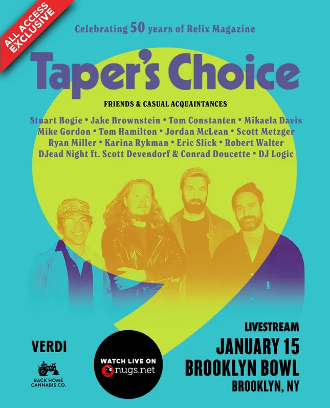 Taper’s Choice live from Brooklyn Bowl, NYC