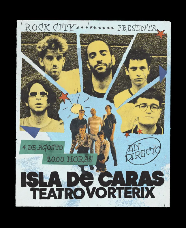 Poster Design for Isla De Caras at Teatro Vorterix