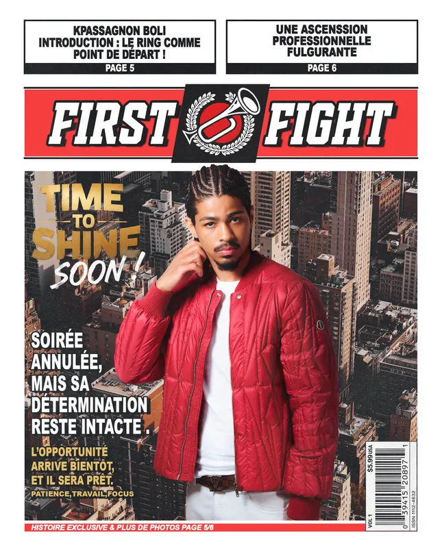 First Fight Magazine X Boli