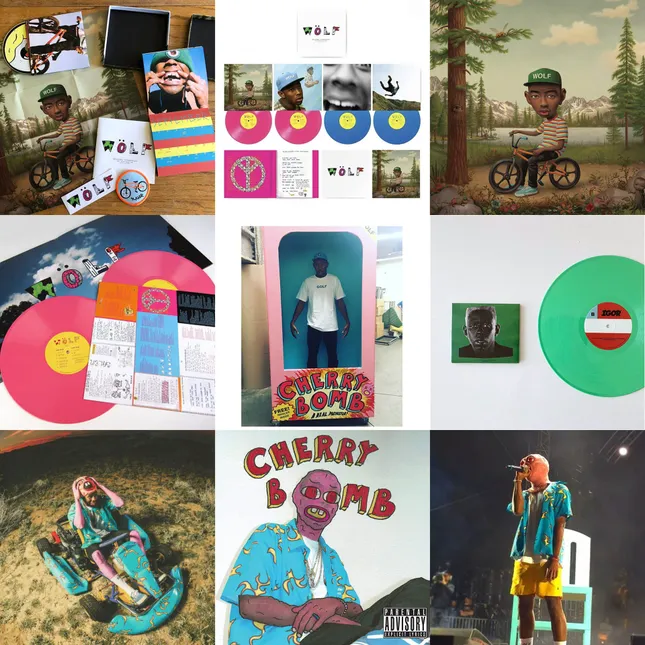 Album Covers, associated design and packaging
