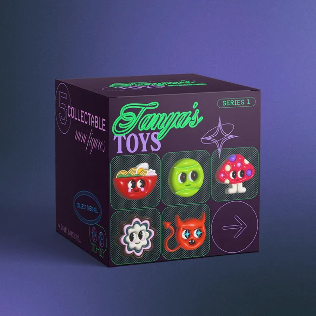 Tanya's Toys — Brand Identity & Packaging