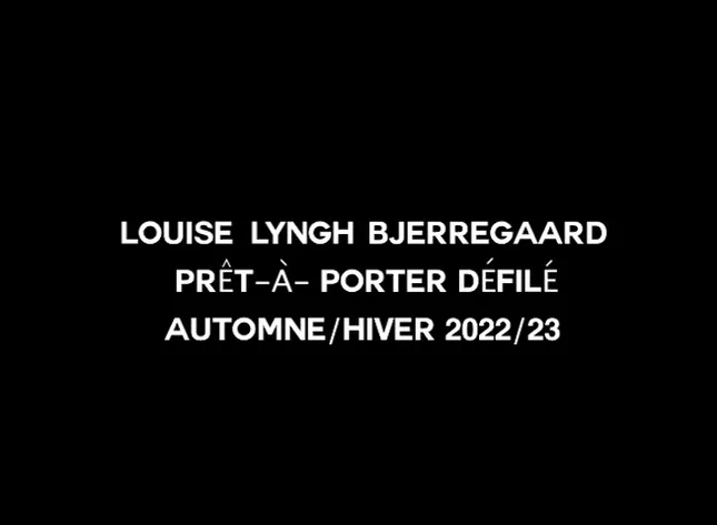 LOUISE LYNGH B - Runway Show