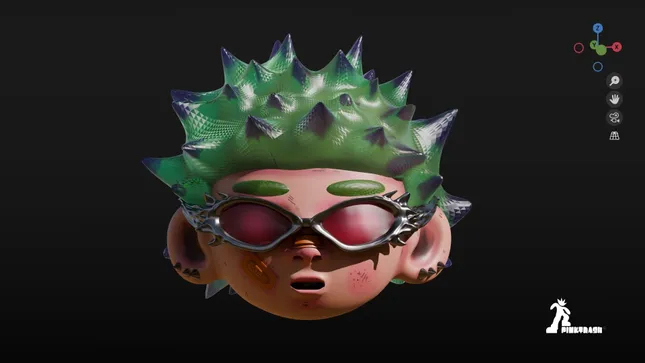 Sculpting Imagination: 3D Character (Skate Boy)