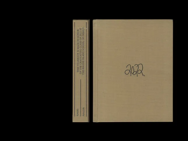 Rhode Island School of Design 2022 Yearbook