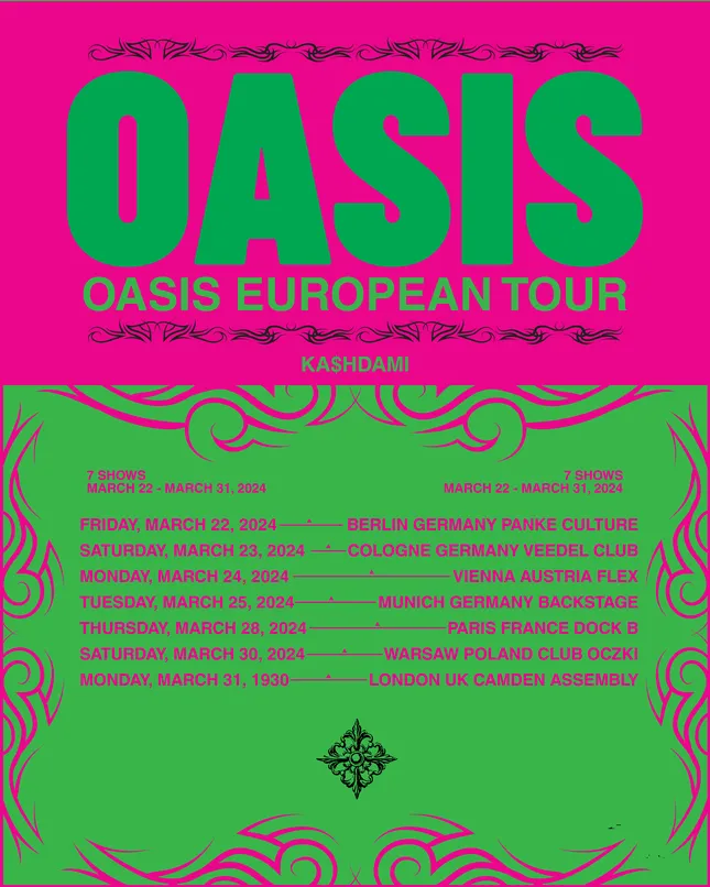 KA$HDAMI TOUR POSTERS
