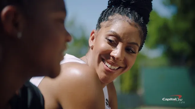 Capital One Cafes - Candace Parker