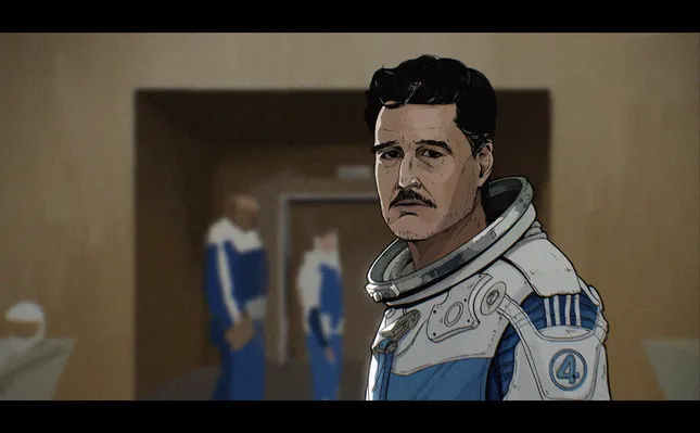 Studied a shot from the Fantastic Four trailer, I’m beyond excited for this film!