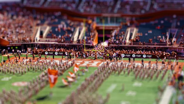 Texas Football Tilt Shift Recap