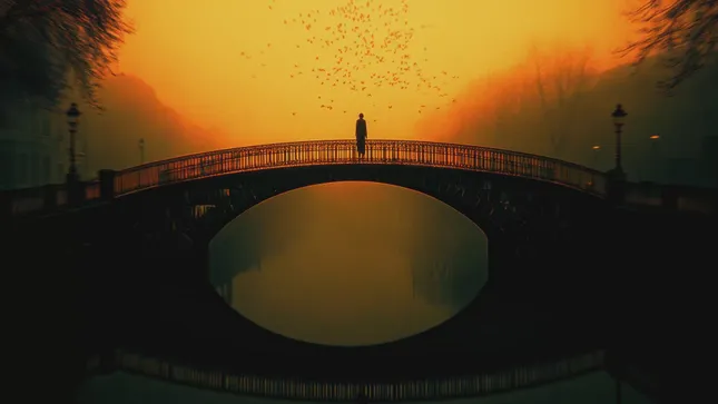 being alone