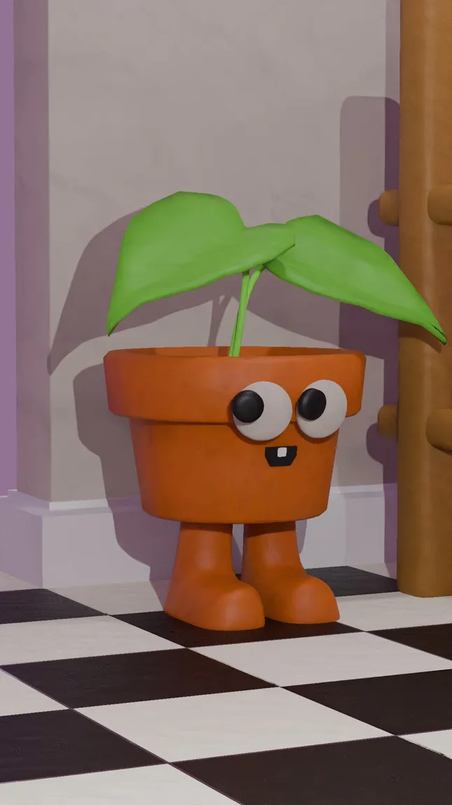 3D Character Design - Rigged and Animated