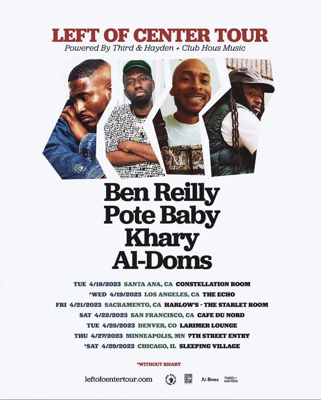 Tour poster for Ben Reilly