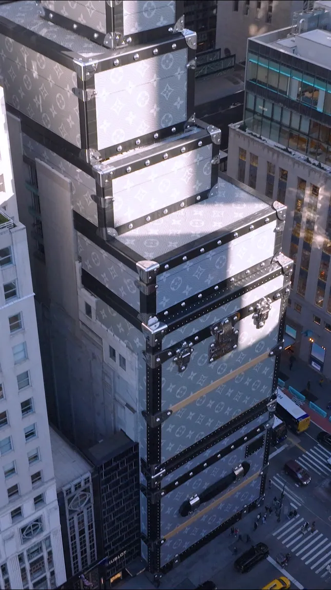 Louis Vuitton Building Shoot