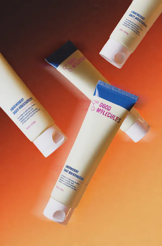 Good Molecules Skincare products campaign