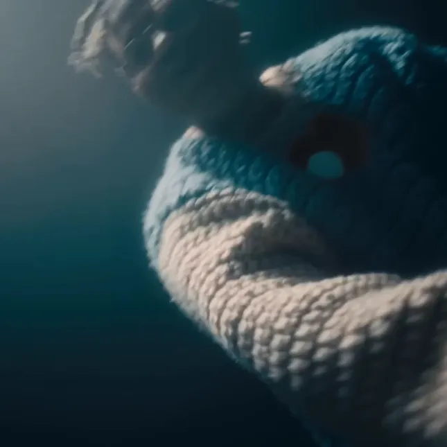 VFX leg with chains - Wiu Oração Music Video