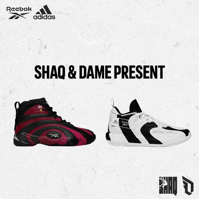 Shaq x Dame Lillard for Adidas/Reebok