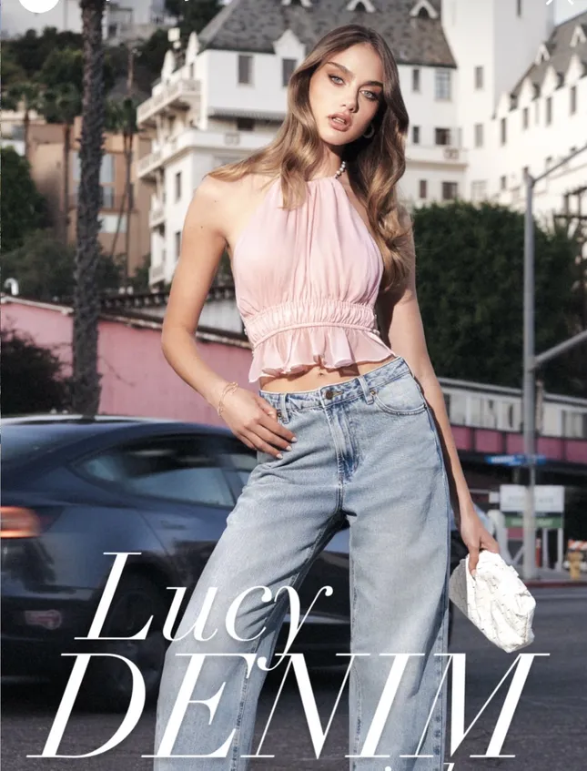 Lucy in the sky denim editorial + ecomm