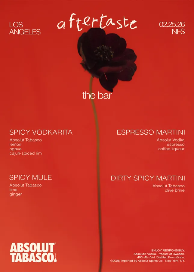 Aftertaste Menu Designs