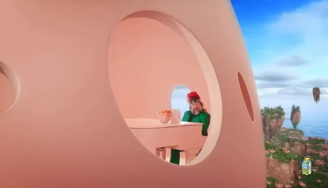 SUPER MARIO MOVIE - PEACHES  jack black