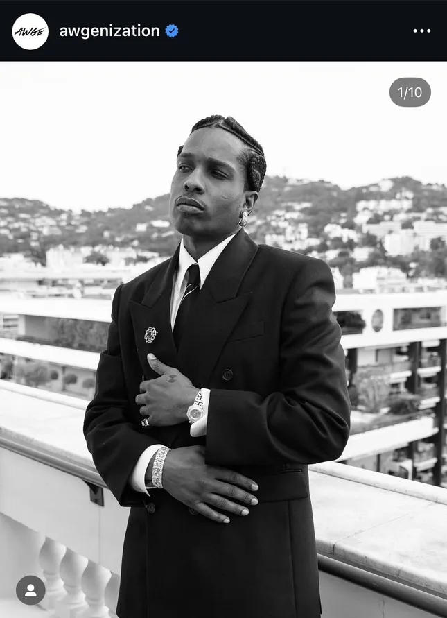 A$AP Rocky Cannes Film Festival