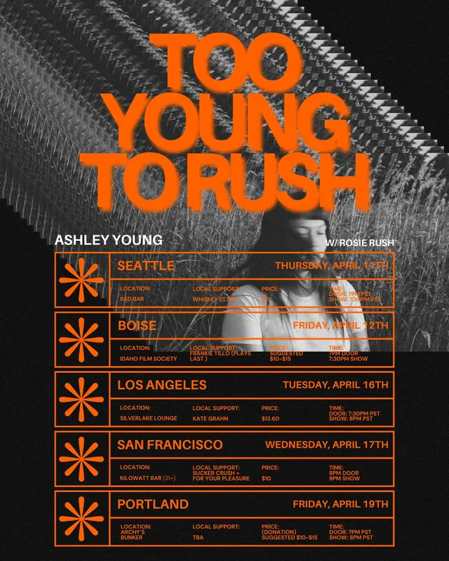 Ashley Young Tour Branding