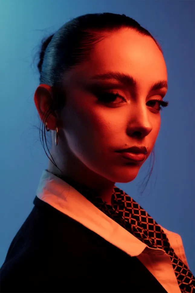 aina at the studio