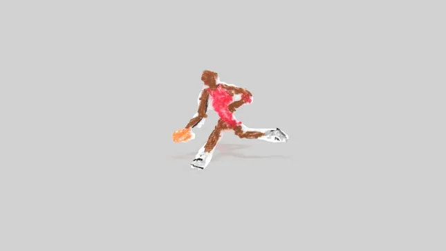 Michael Jordan from the free-throw line 🏀⛹🏾‍♀️
