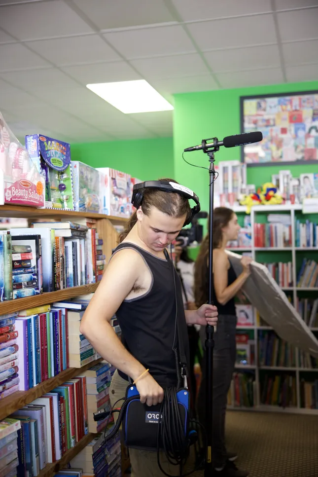 BTS of a short film called MIA I worked on