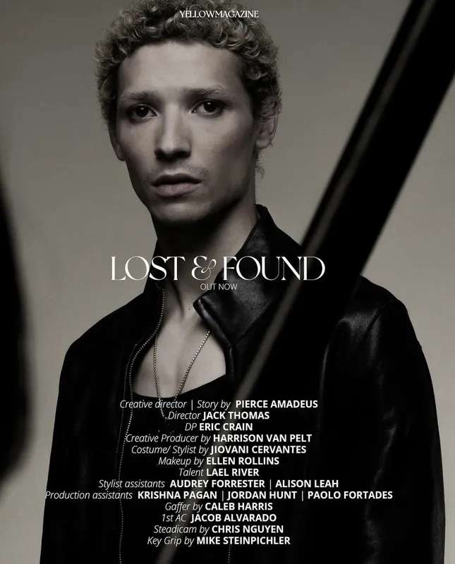 Lost & Found editorial for Yellow Magazine