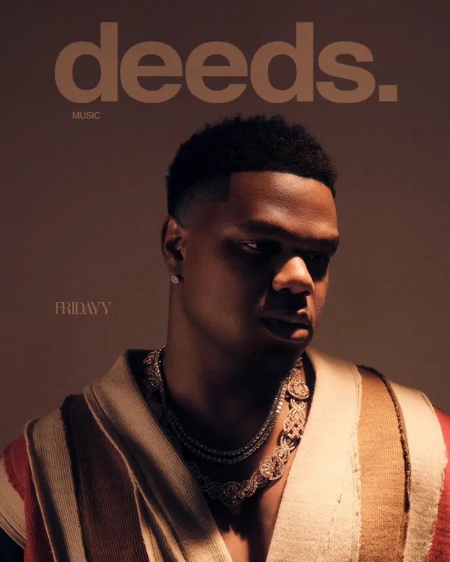 FRIDAYY for Cover of Deeds Mag