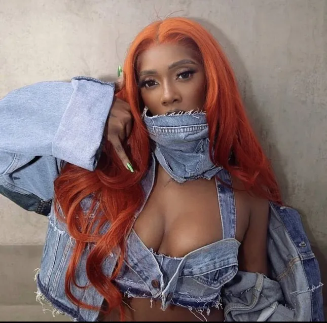 Tiwa Savage custom look for music video