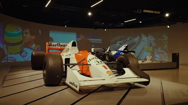 Museo dell'Auto - Senna Forever Launch video