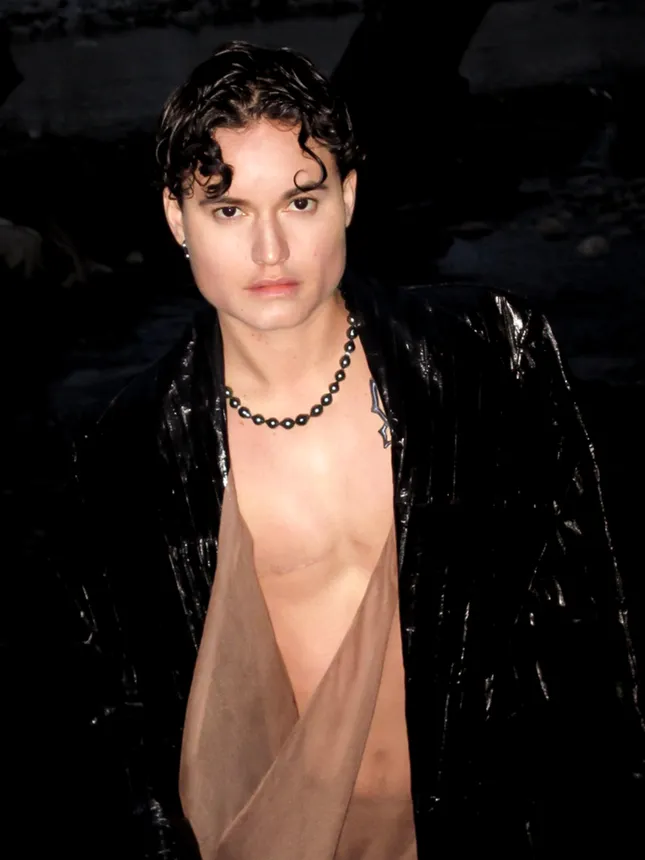 Press photos of Lío Mehiel for the Queerty Awards