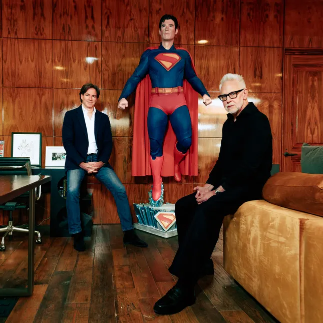 James Gunn and Peter Safran for Bloomberg