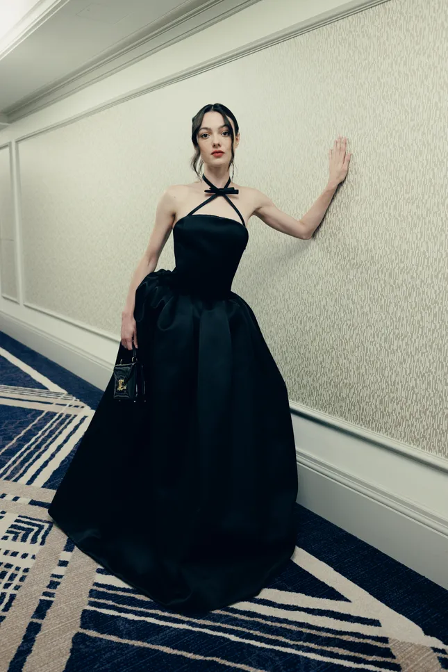 Lily McInerny photographed for Celine & Elle