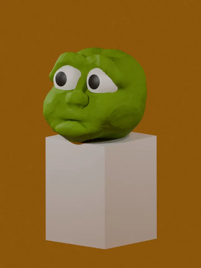 Blob Falls Off - Looped Animation