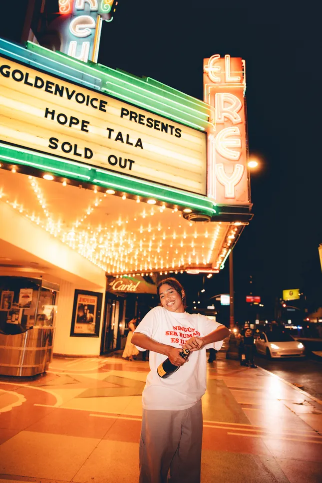 Hope Tala at the El Rey.