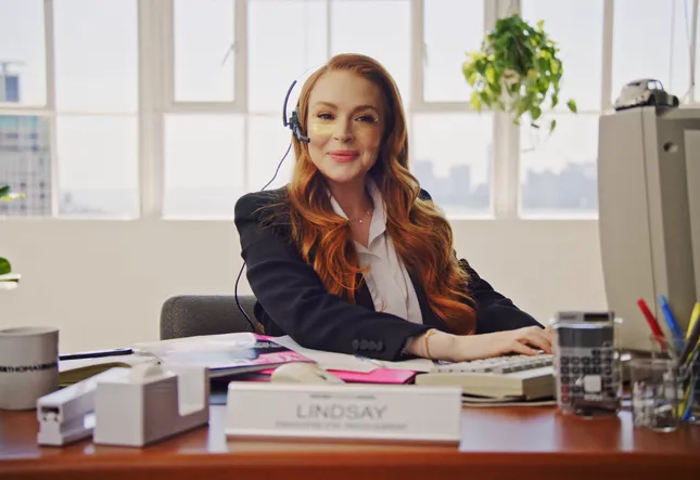 Lindsay Lohan for Peter Thomas Roth