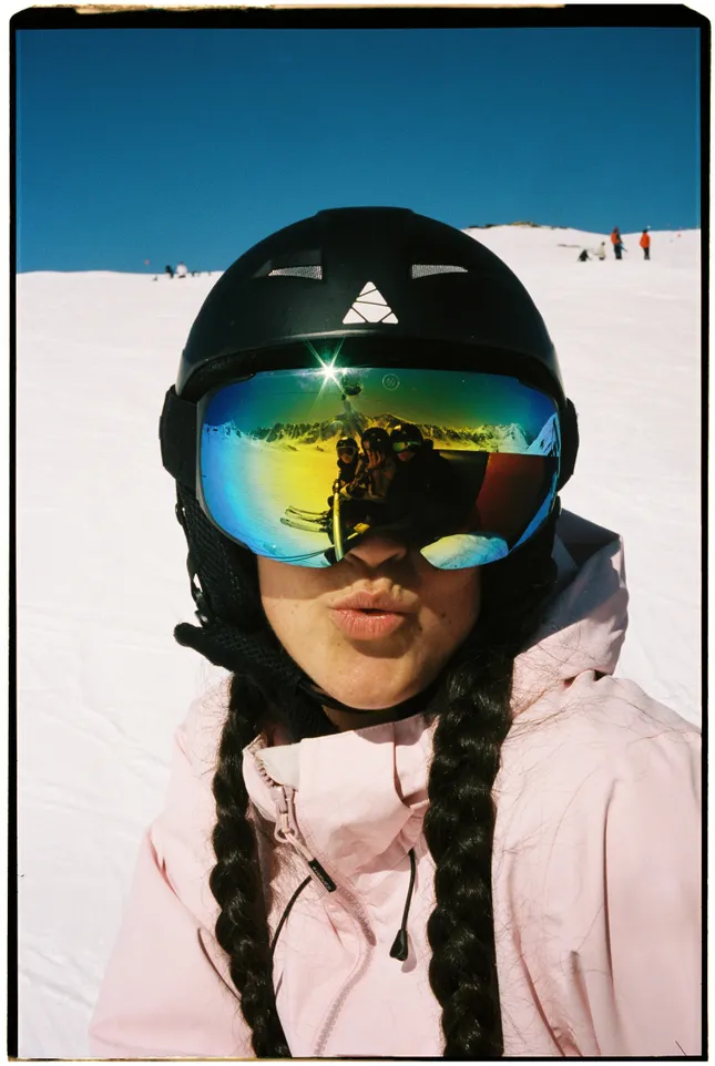 Ski shoot on 35mm