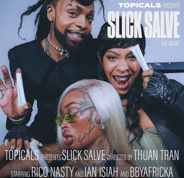 Topicals Slick Salve campaign