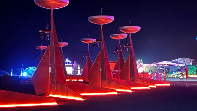 Building & Decor for Playground Burning Man