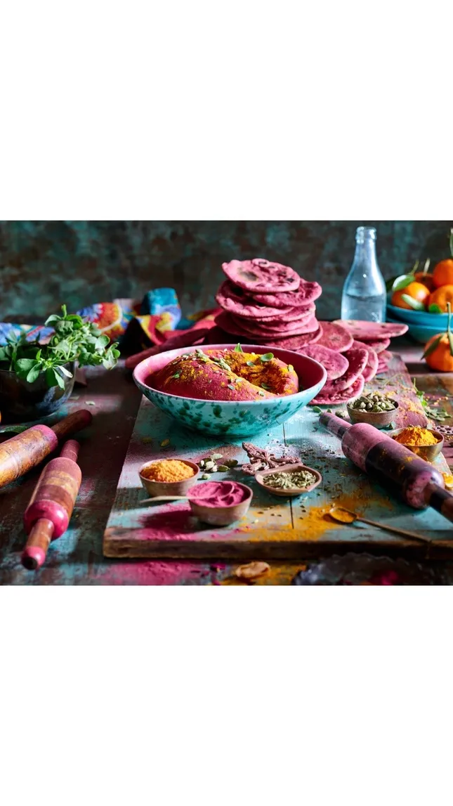Color Study in Dough