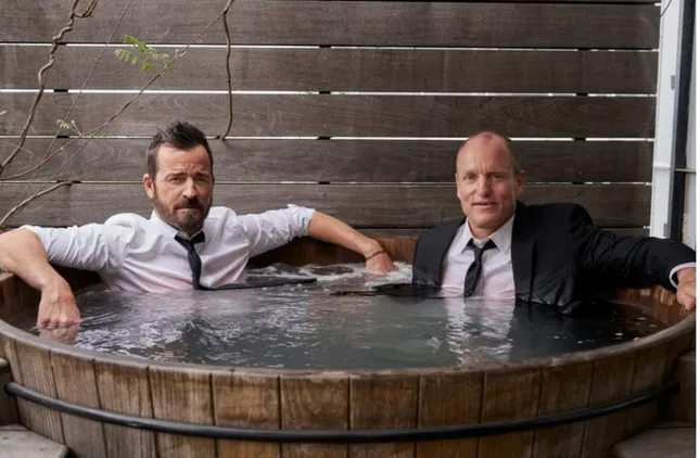Esquire USA "The Strange Brotherhood of Woody Harrelson and Justin Theroux.”