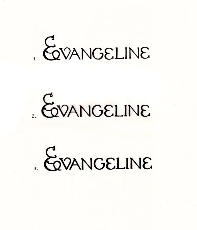 Evangeline Jewelry Logo and Wordmark