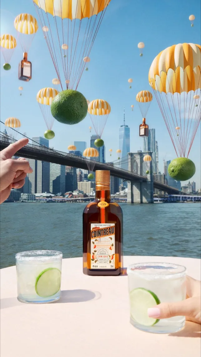 Cointreau’s “Lime of Credit” Ad Campaign