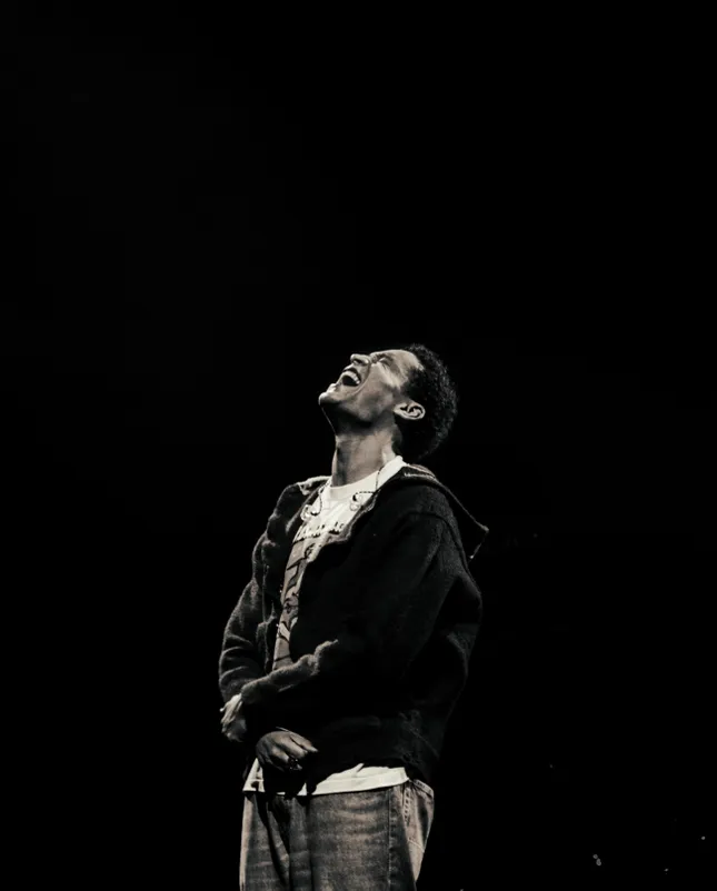 Loyle Carner Hopeful Tour Paris stop - Navy Blue opener