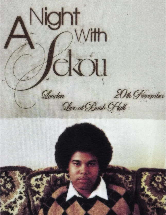 Sekou, Live at Bush Hall