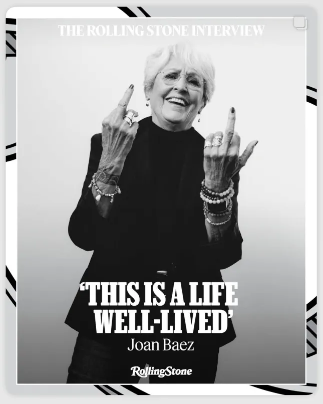 Joan Baez Rolling Stone