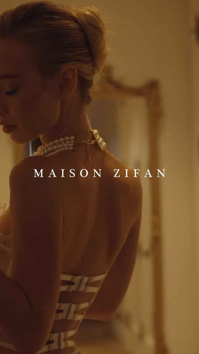 Editorial shoot for lingerie brand
