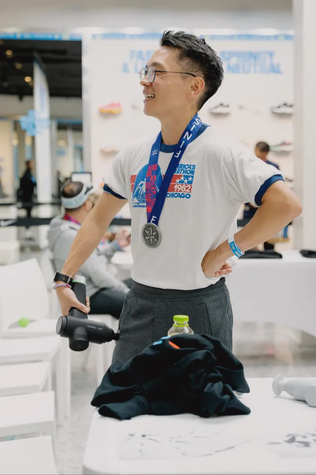 NikeLab Chicago Marathon Recovery Center